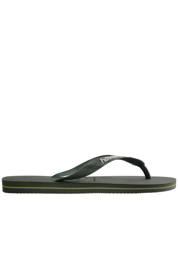 Havaianas Chinelo Brasil logo Verde