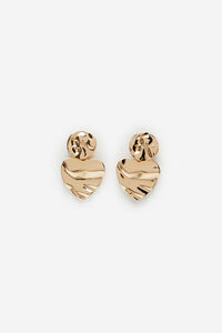 Cortefiel Heart earrings Gold