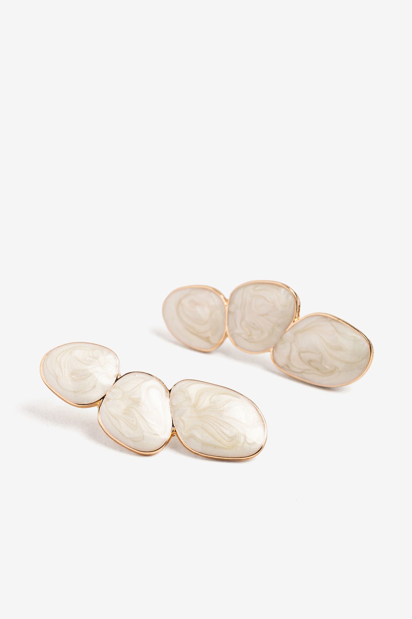 Vilanova Pendientes Curvos Esmaltados