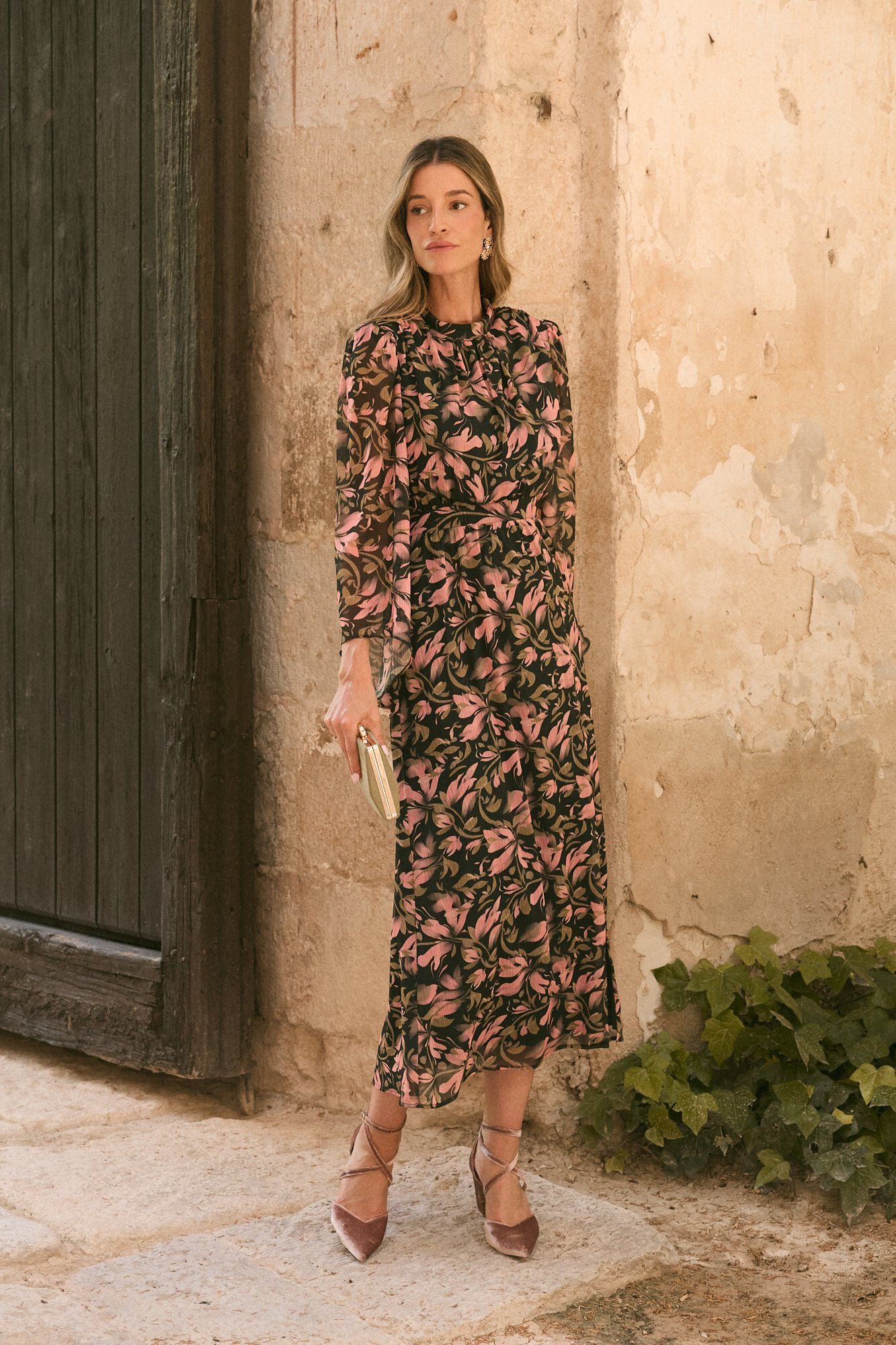 Pol&iacute;n Et Moi Vestido de flores Antu&eacute;rpia