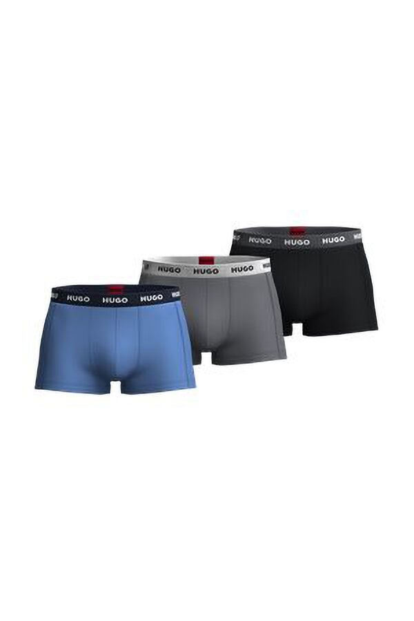 HUGO Pacote de três boxers Branco