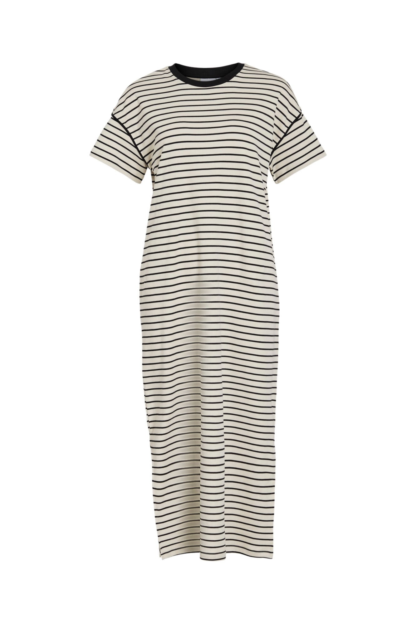 Vila Vestido midi em algod&atilde;o org&acirc;nico