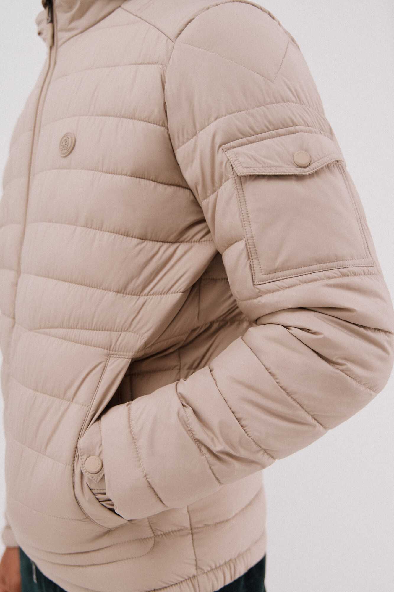 Cortefiel Ultralight padded jacket with hood