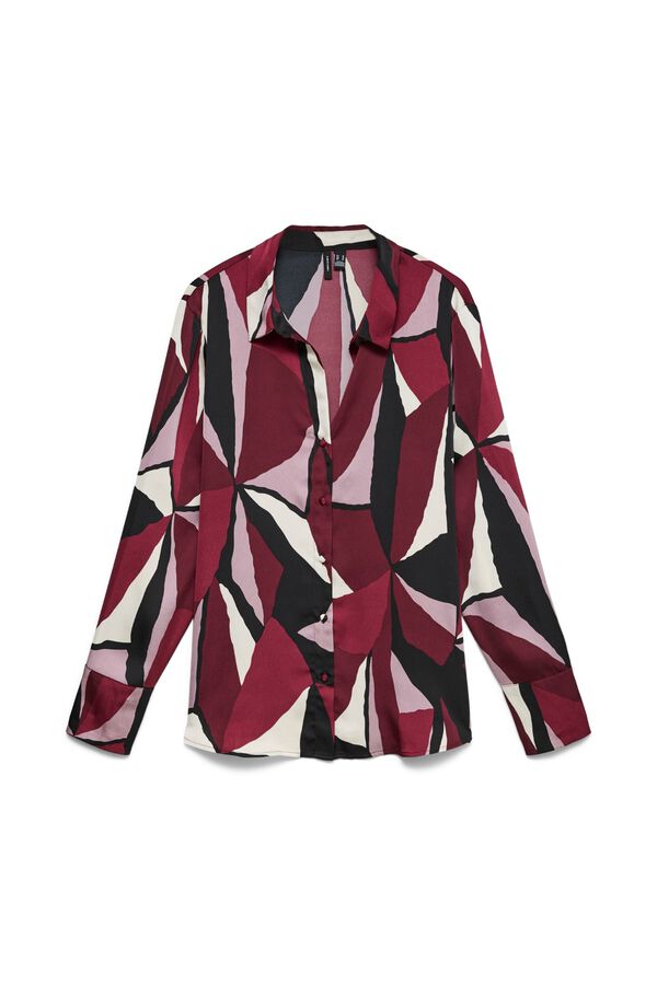 Vero Moda Camisa acetinada estampada Granada