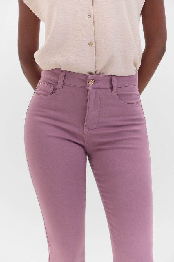 Cortefiel Pantalones Sensational Color Lilac