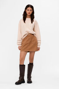 Cortefiel Short skirt  Brown