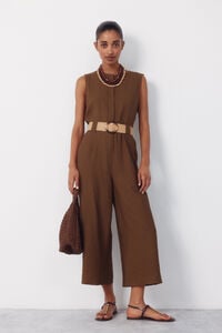 Cortefiel Belted jumpsuit