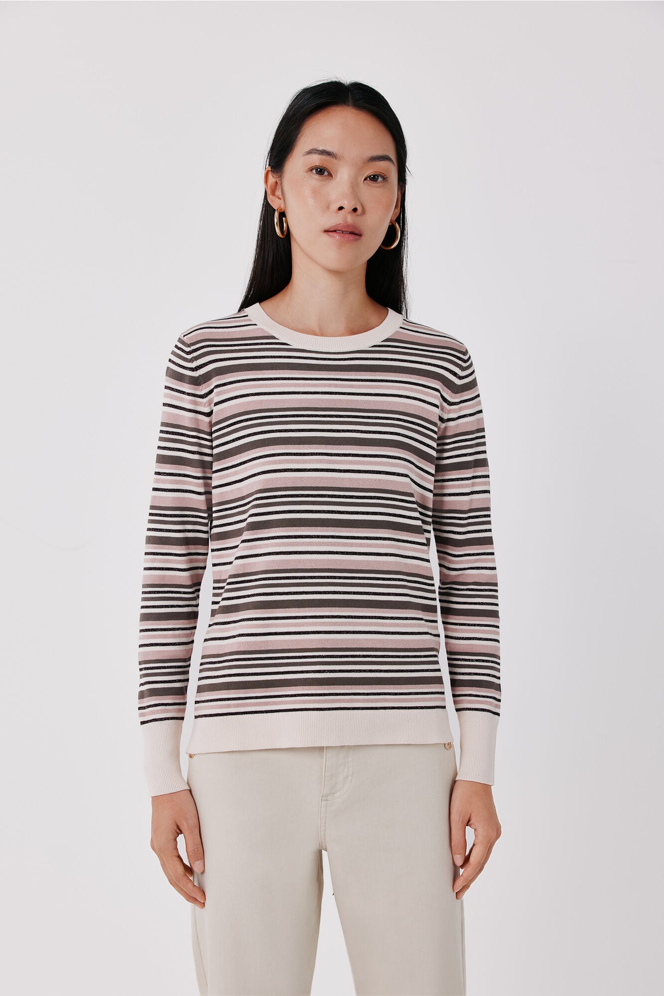 Cortefiel Multicoloured striped jumper