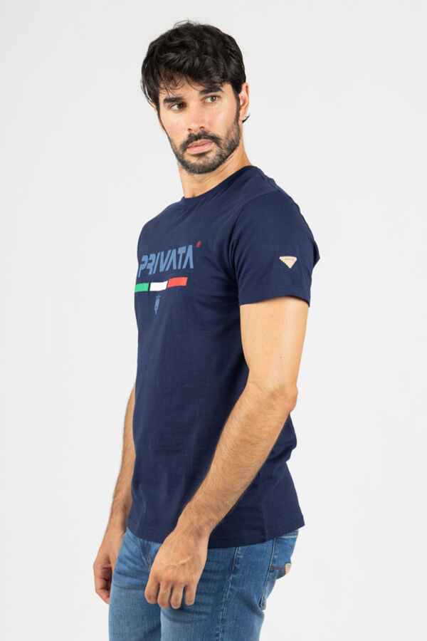 Privata Short sleeve T-shirt Navy