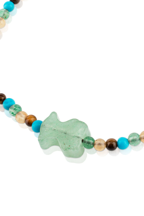 Tous Pulsera de gemas motivo oso Tibet Multicolor