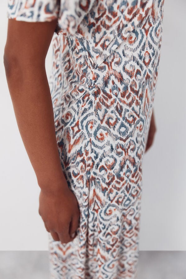 Cortefiel Printed dress Multicolour