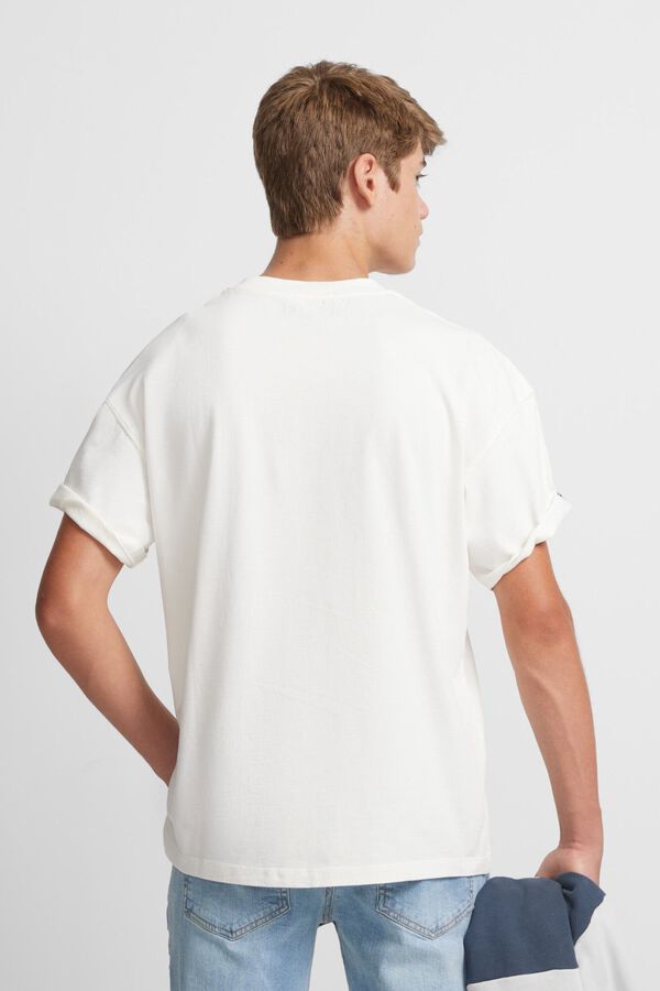 Silbon Special fit classic heritage t-shirt Beige