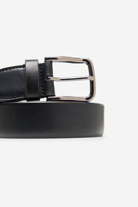 Cortefiel Plain stretch dress belt Black