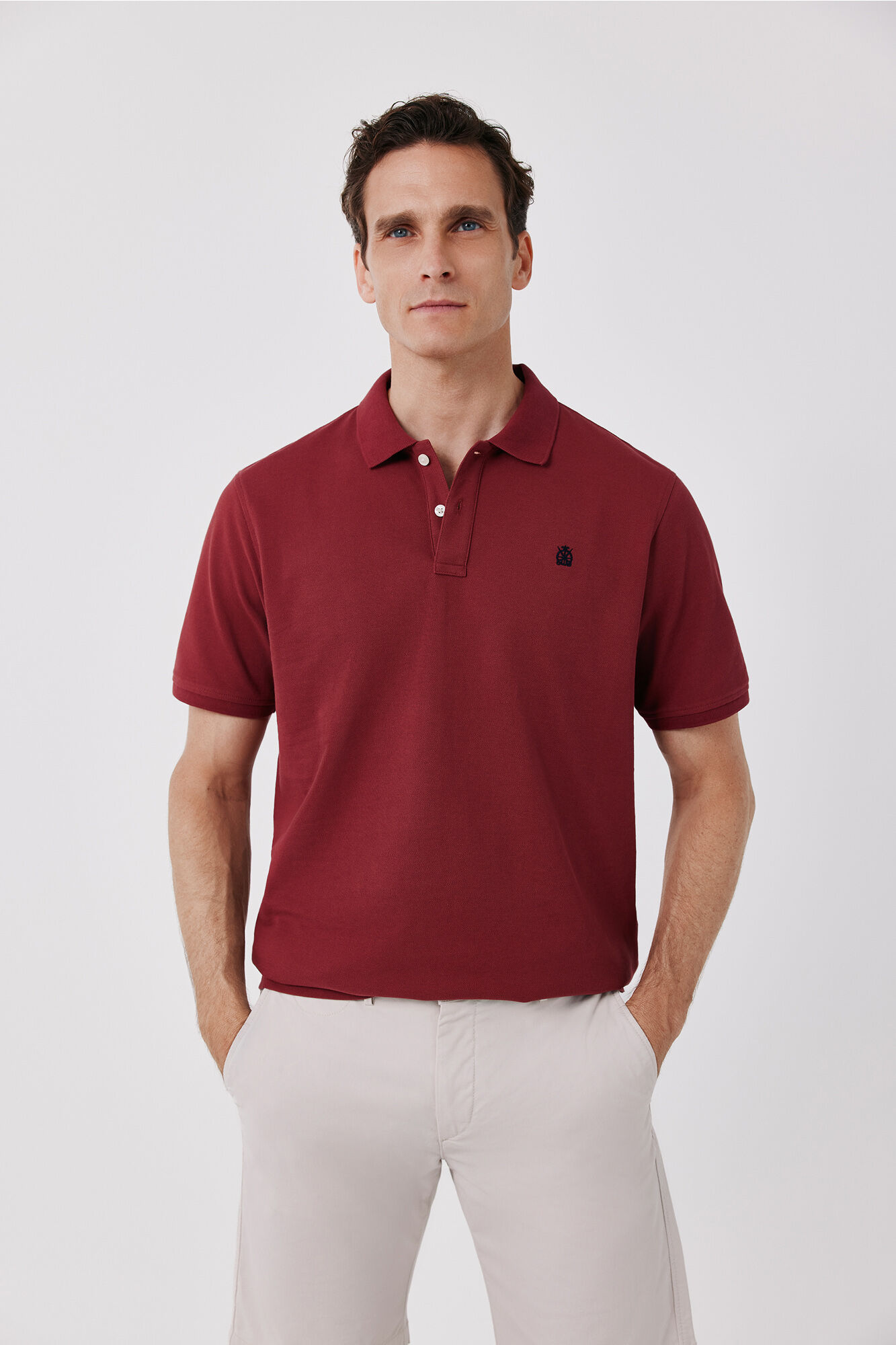 Cortefiel Polo b&aacute;sico piqu&eacute;
