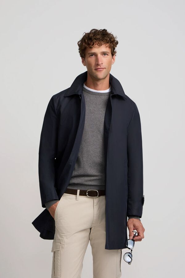 Silbon Short trench Navy