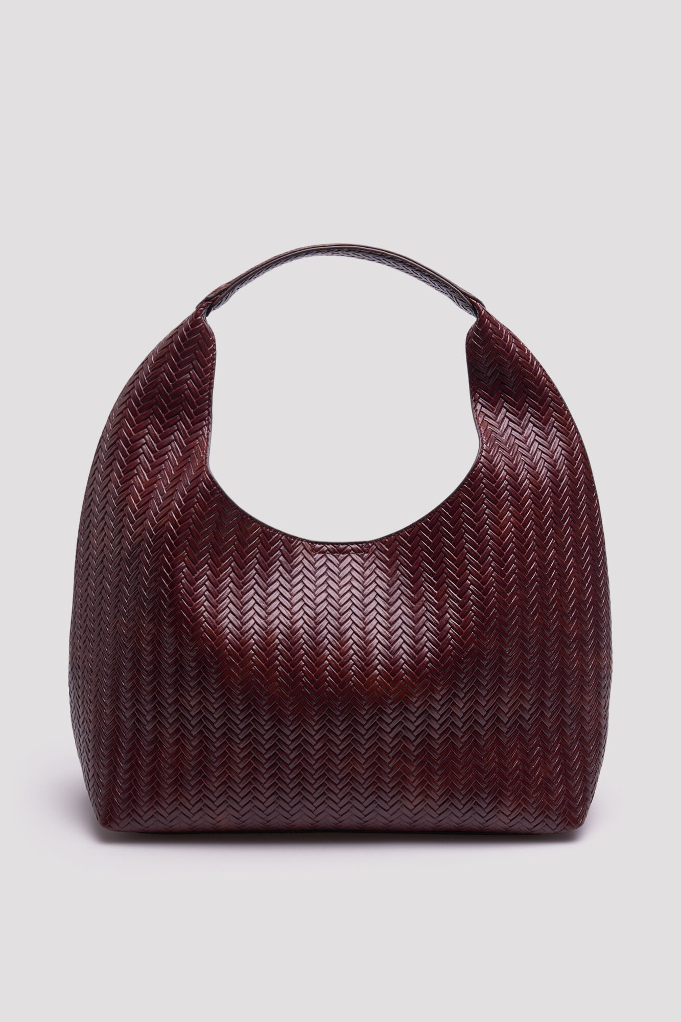 Cortefiel Textured hobo bag