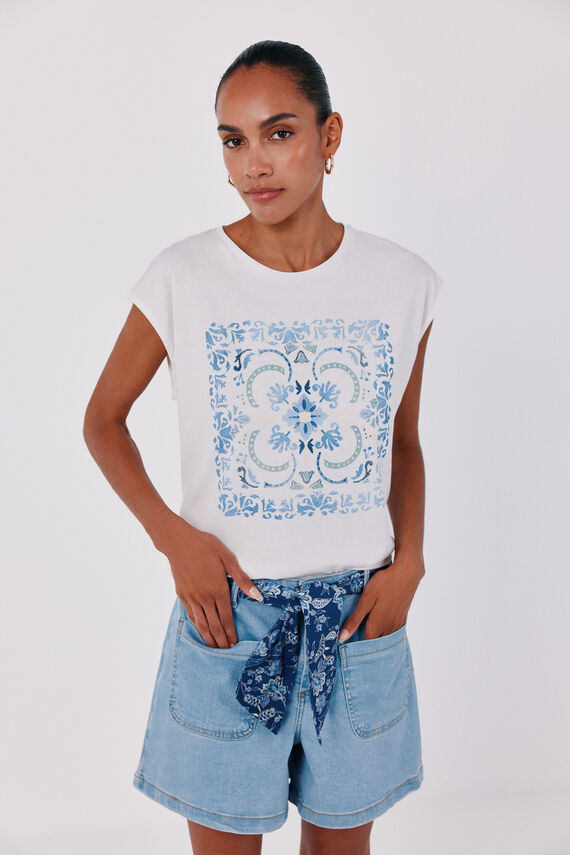 Camiseta estampada