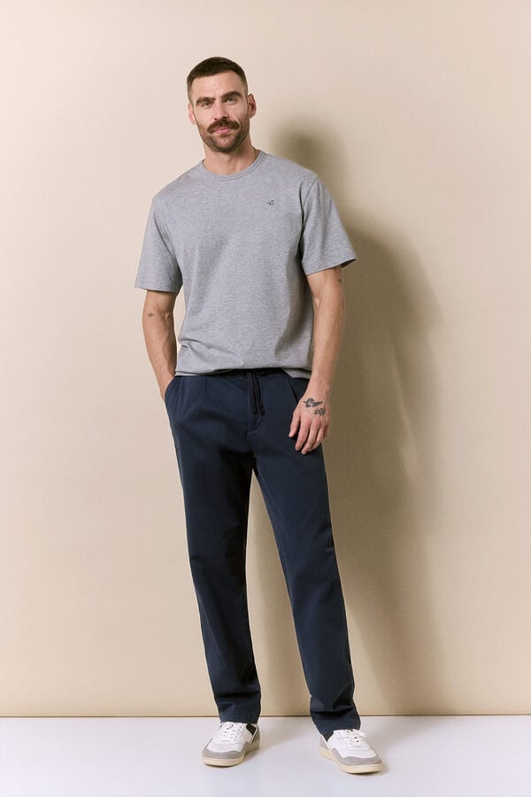 OOTO Washed short sleeve T-shirt Grey