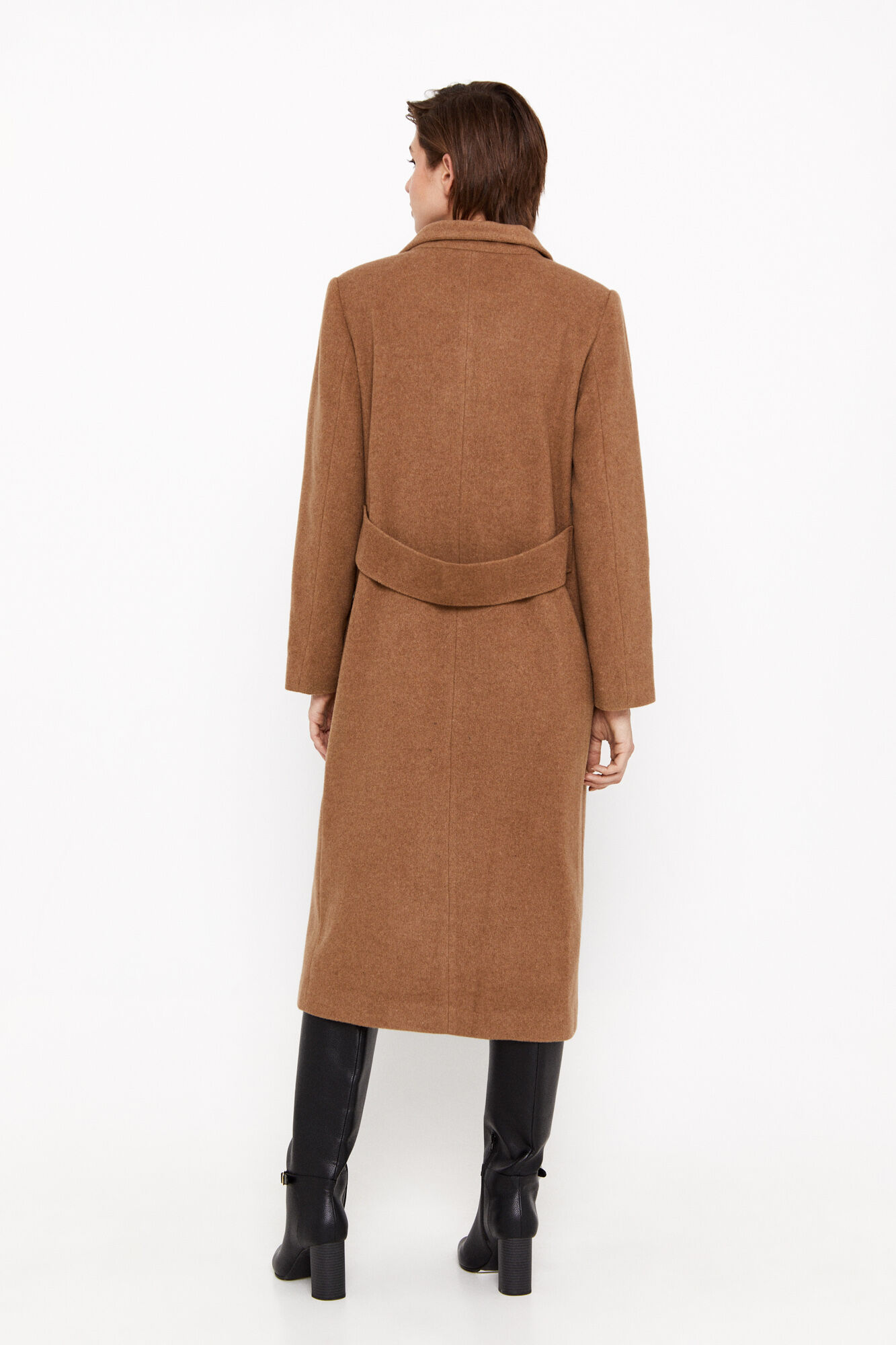 Abrigo largo new arrivals militar hombre