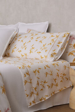Cortefiel Bonaire Mustard Bedsheet Set cama 150-160 cm Beige