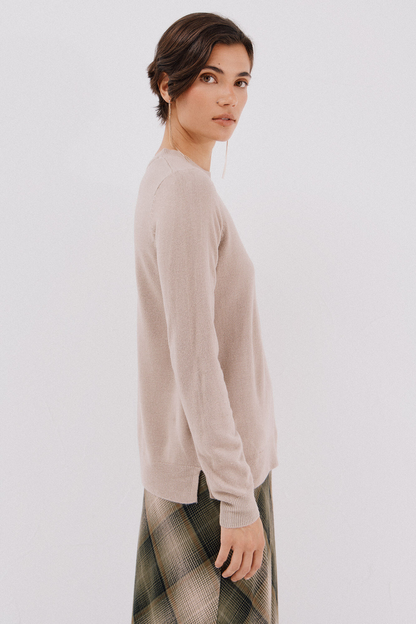 Cortefiel Basic boxy jersey