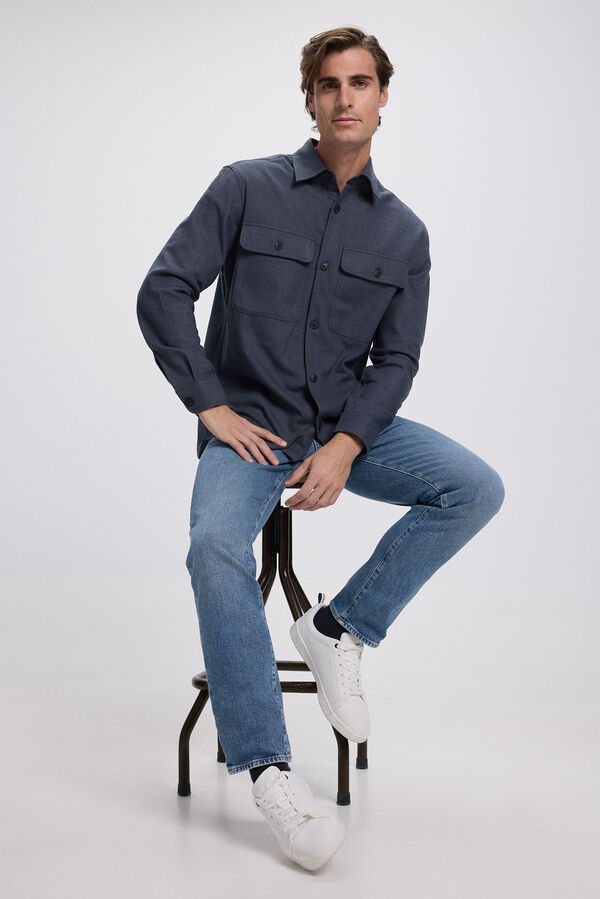 Jack & Jones Camiseta com ajuste confortável Azul