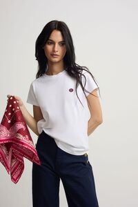 Silbon T-shirt estampada woman smile