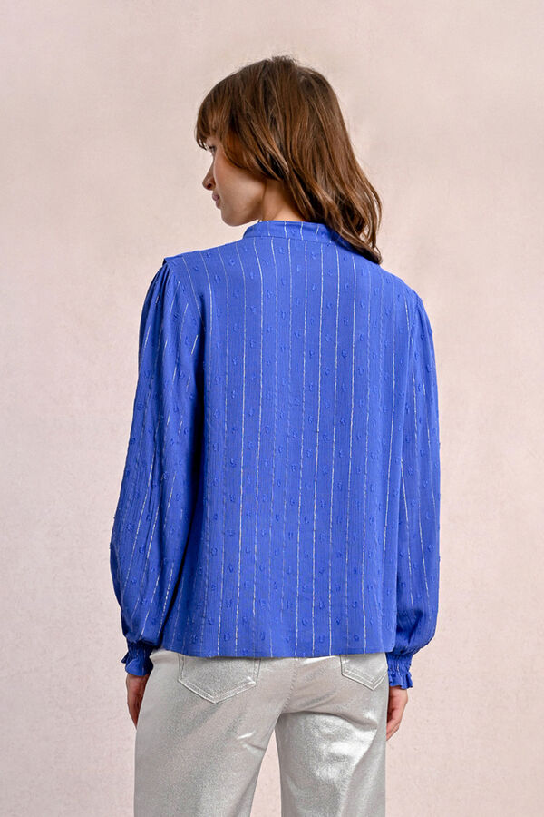 Molly Bracken Camisa estampado Azul