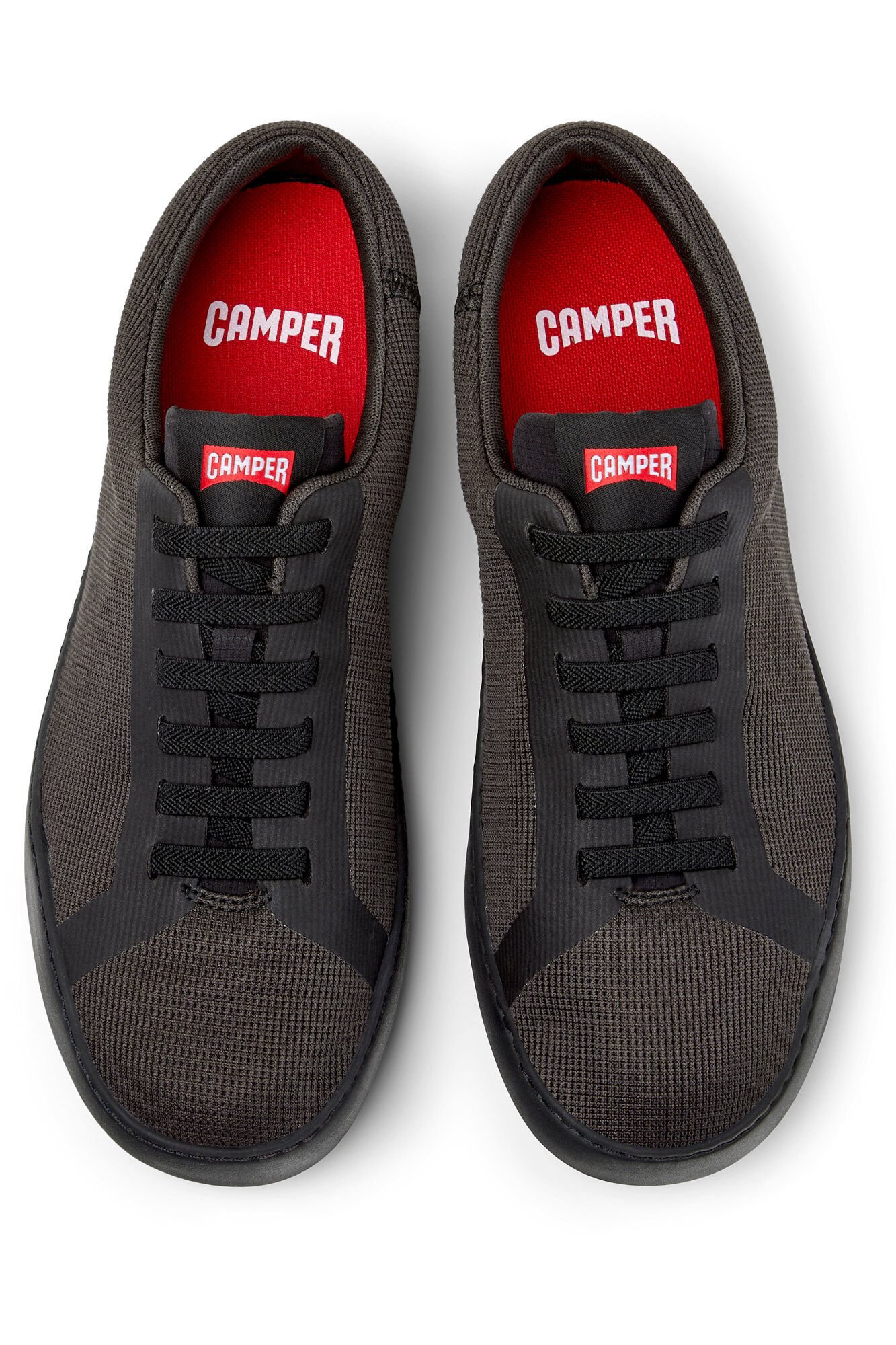 Camper Sapatilhas t&eacute;cnicas e pele para homem