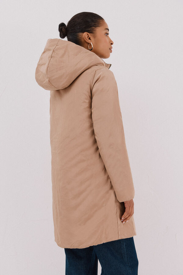 Cortefiel Reversible thermolite® anorak Green