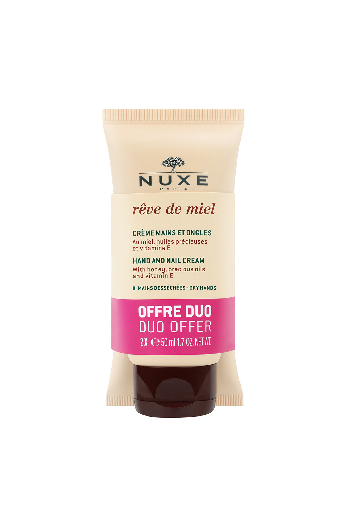 Nuxe REVE DE MIEL DUPLO CREMA MANOS 2X50ML