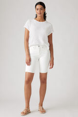 Levi's Bermuda moldadora Branco