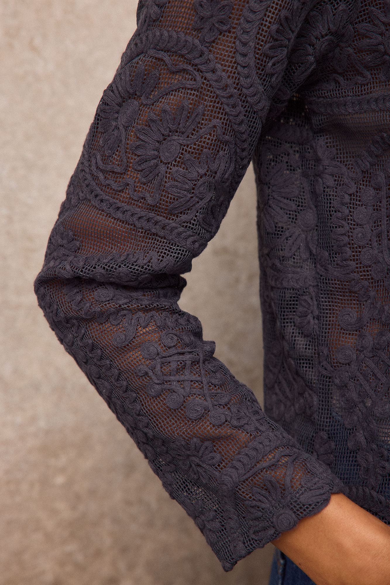 Slowlove Top crochet floral