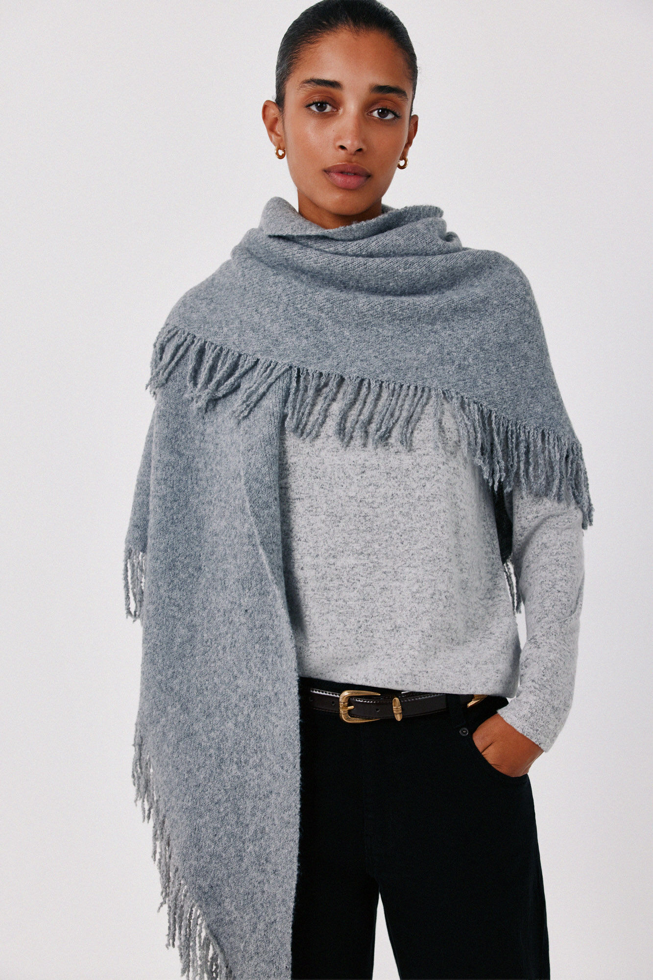 Cortefiel Knit shawl