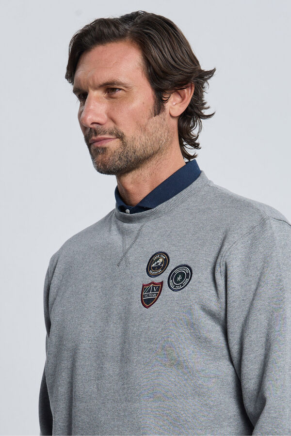 Valecuatro Moletom cinza 3- sweatshirt Cinzento