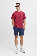 Jack & Jones Bermuda regular fit em linho Azul
