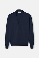 Silbon Classic cardigan Navy