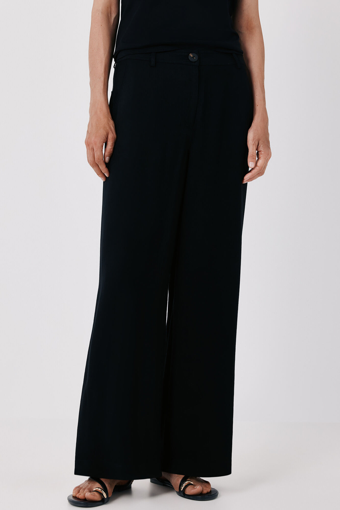 Cortefiel Fluid wide trousers
