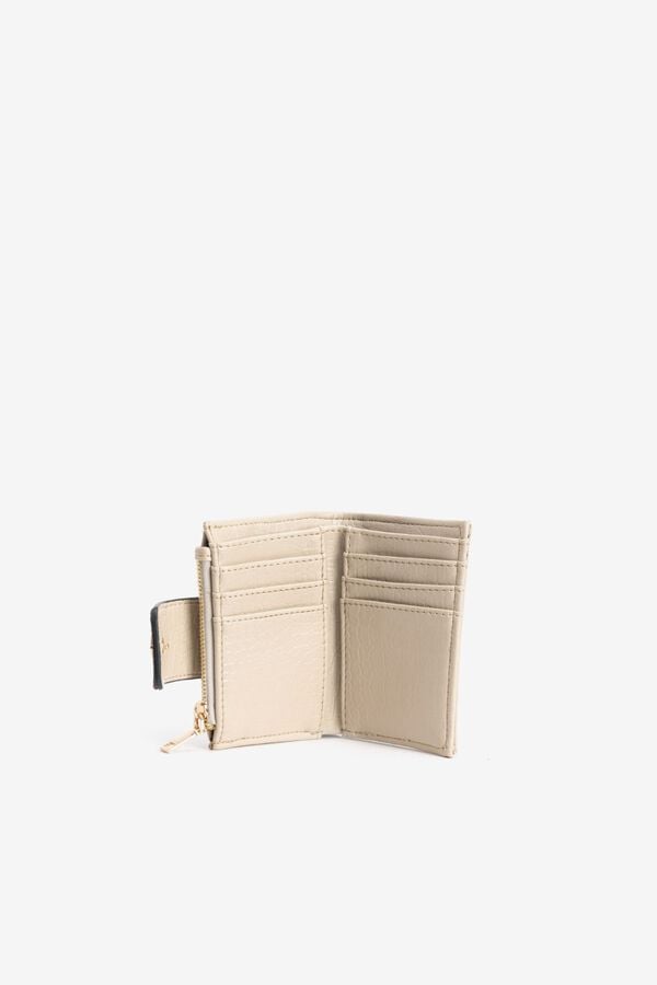 Vilanova Compact purse Beige