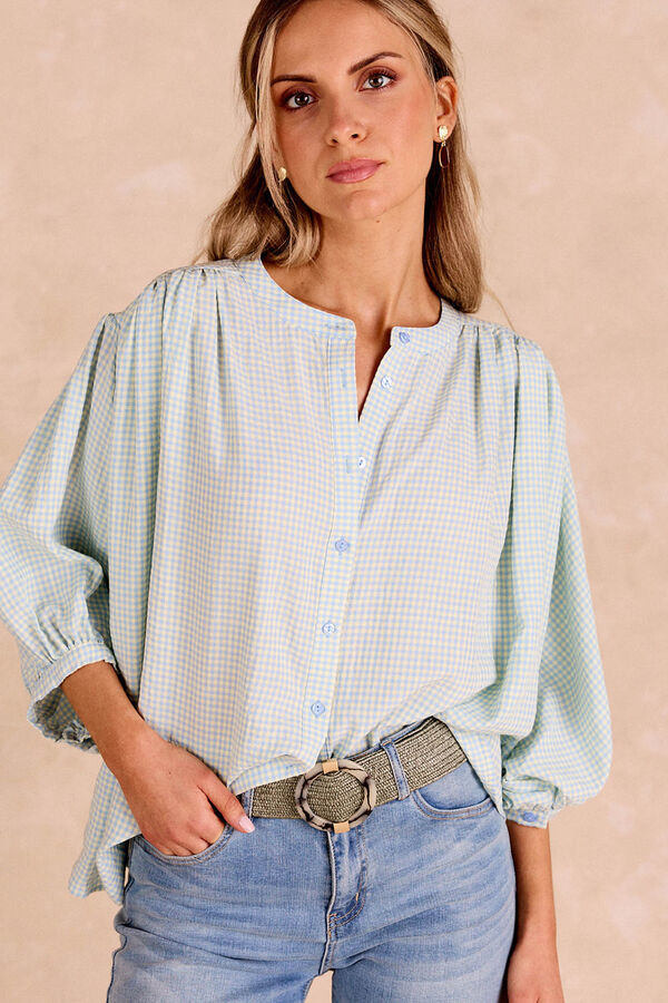 Polín Et Moi Blusa azul claro Vicky Azul
