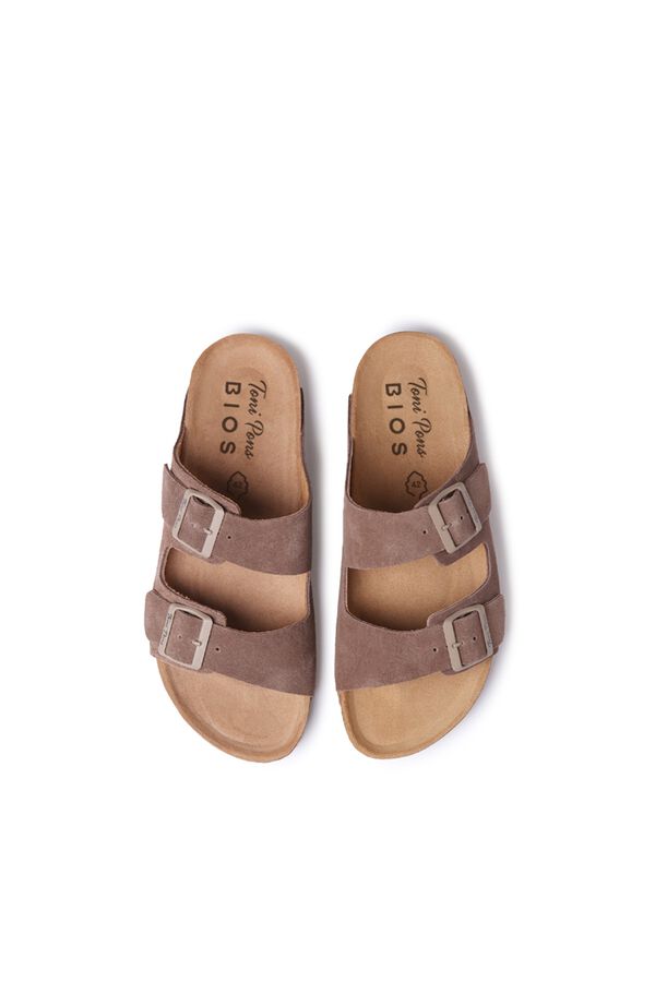 Toni Pons Sand&aacute;lia em croute para homem Verde