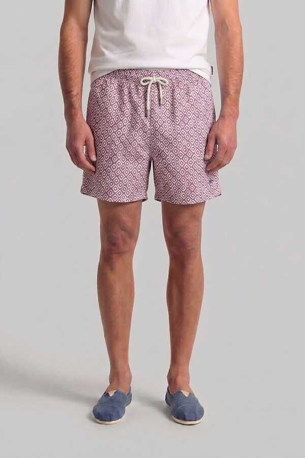 Valecuatro Ba&ntilde;ador estampado Rosa