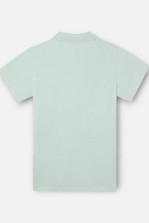 Silbon Polo cl&aacute;ssico liso Verde