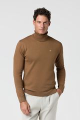 Williot Camisola Gola Alta Castanho