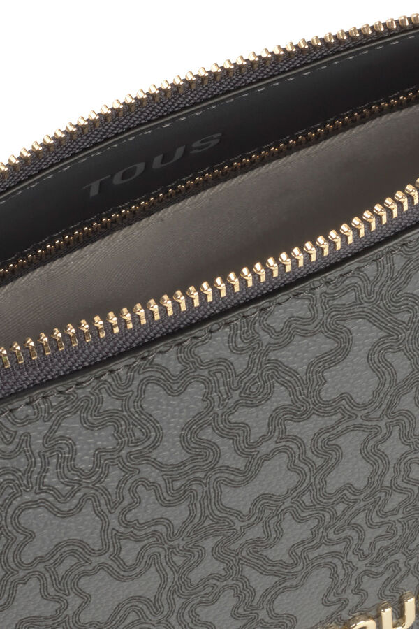 Tous Minibolso gris oscuro Kaos Mini Lines Gris