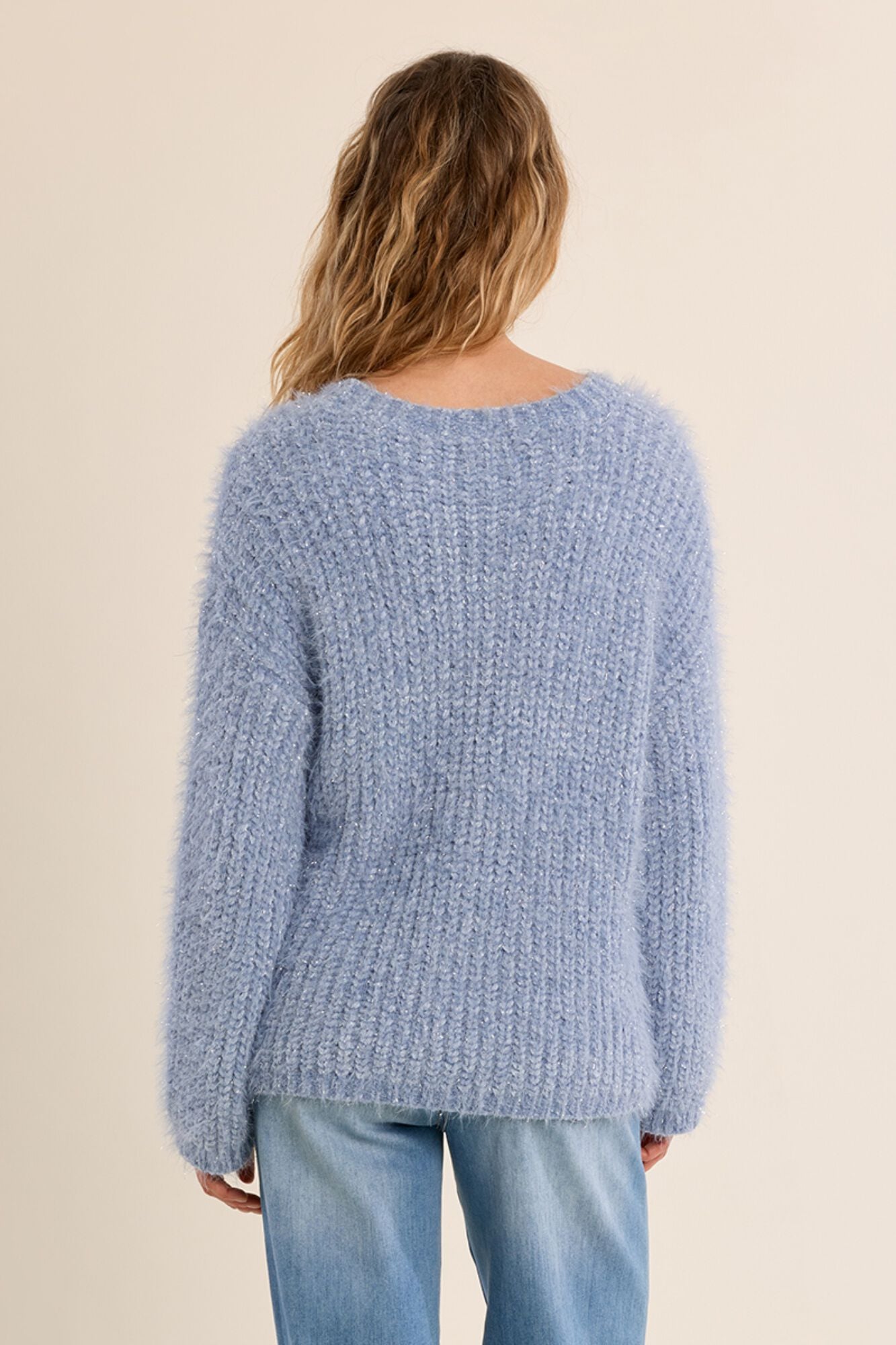 Molly Bracken Camisola de malha de manga comprida