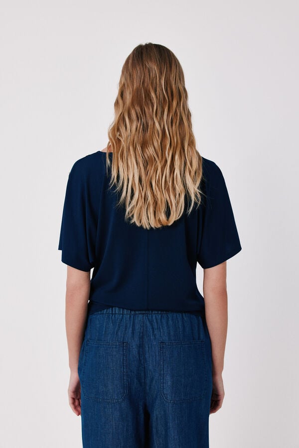Cortefiel Fluid basic top Navy