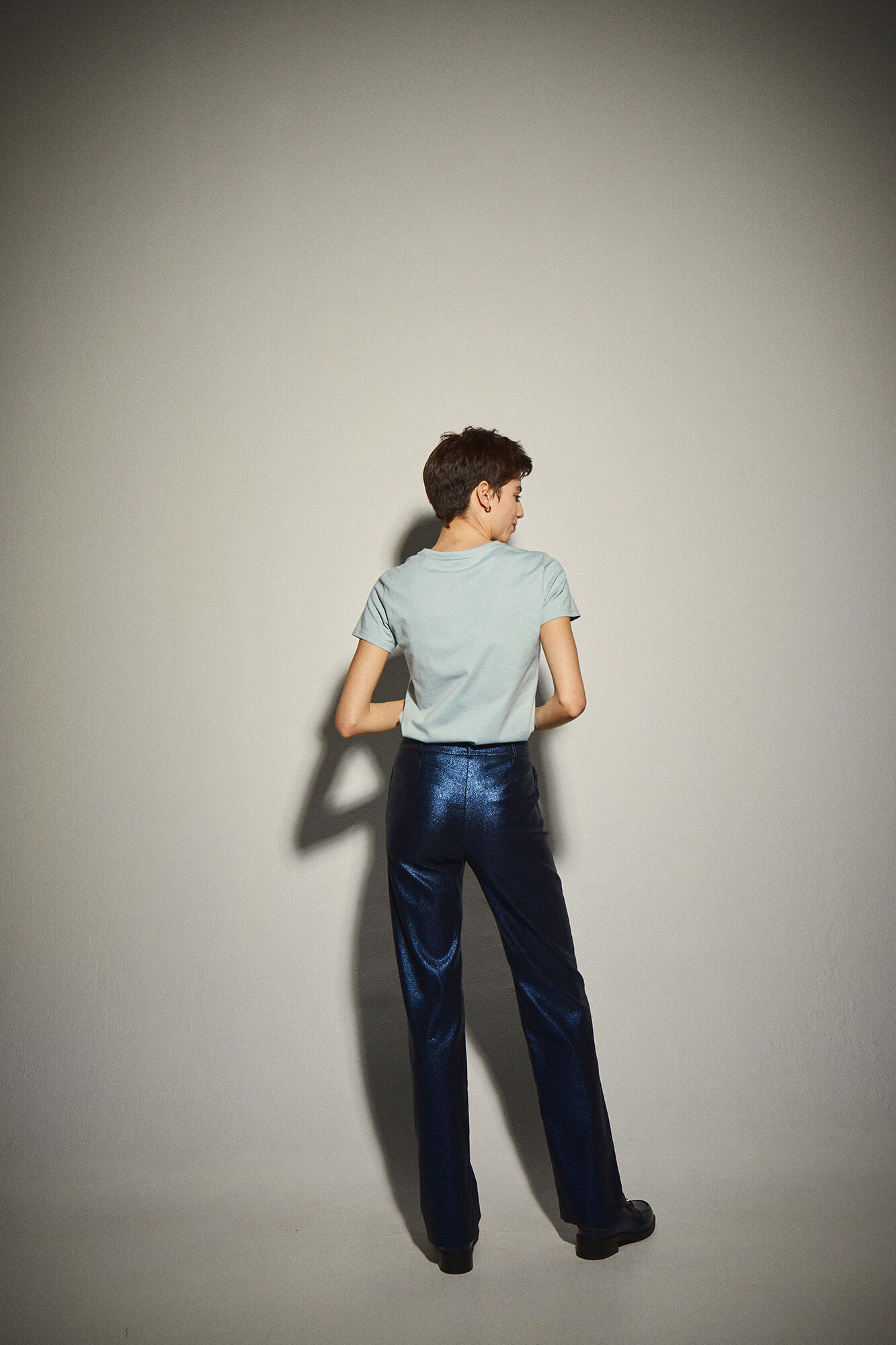 The Kooples Iridescent Suit Trousers, $285 | East Dane | Lookastic