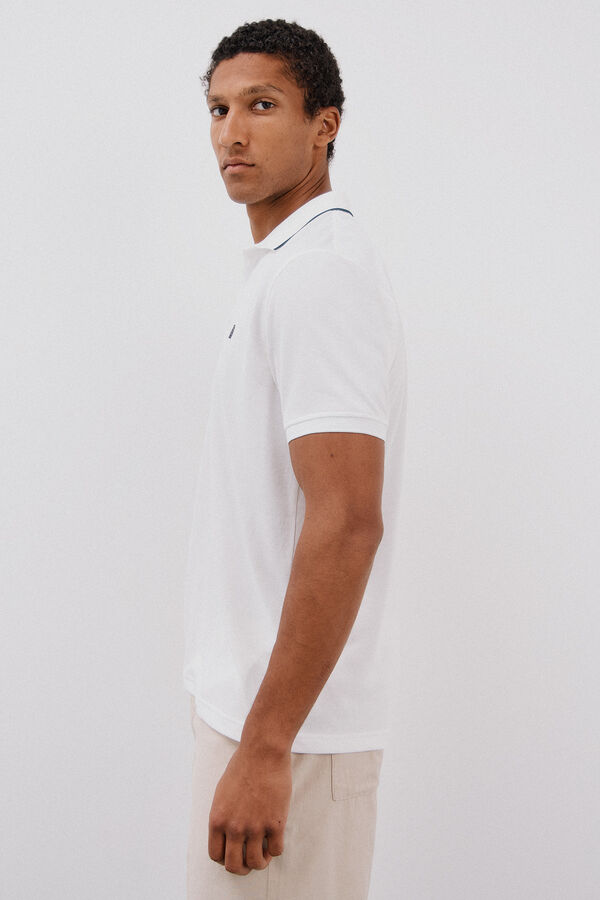 Cortefiel Polo Coolmax®  Branco