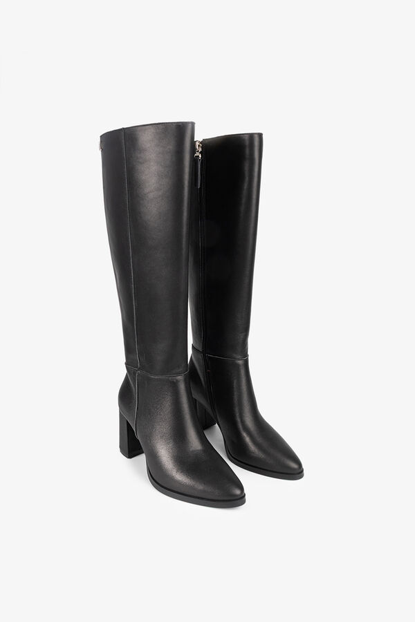 Popa Botas feminina Sinnara Napa Preto